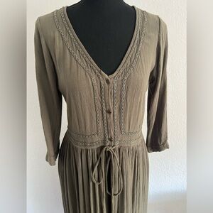 Earthbound Trading Co. Maxi Dress